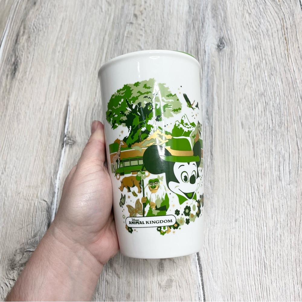 Disney Starbucks Animal Kingdom Ceramic Coffee Tumbler